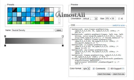 Градиент на CSS для сайта. Градиент на CSS для сайта.